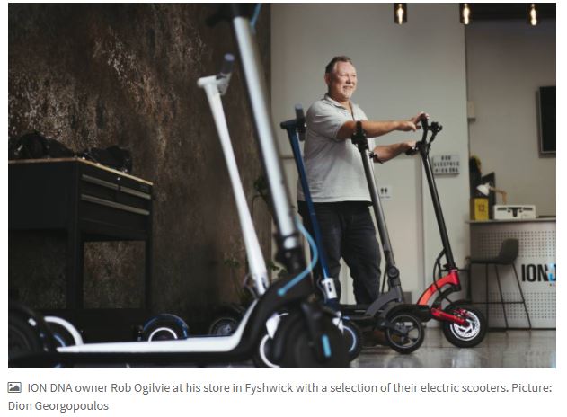 Canberrans buy e-scooters for commute after rentals take over city